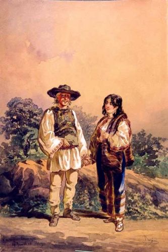 Amedeo_Preziosi_Costume_Traditionale_Romanesti